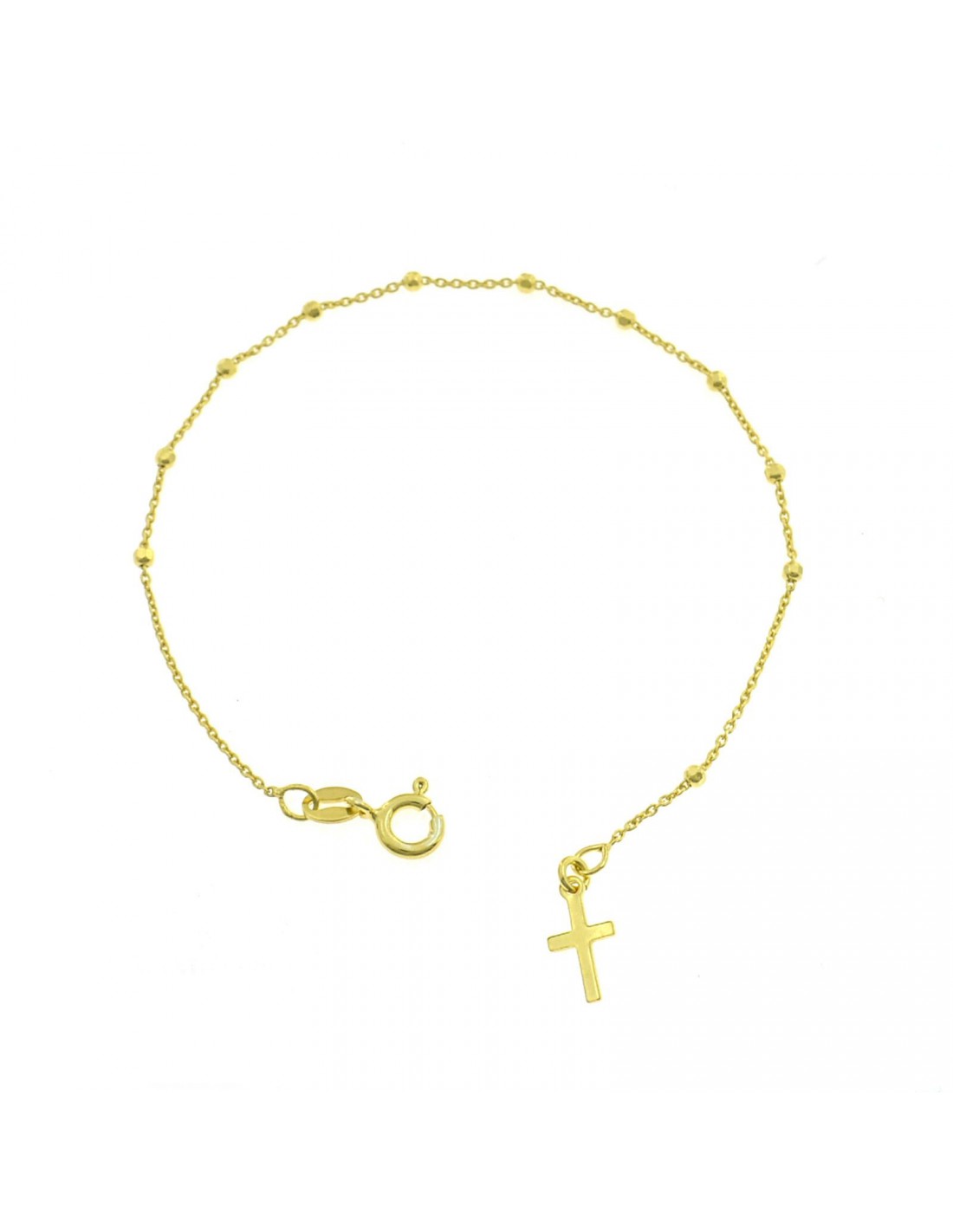 Gold Plated Tri Tone Hand Rosary Bracelet – Amafhha Jewels