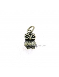 Owl pendant in 925 silver casting