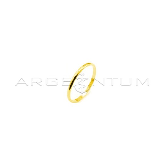 Fermanelli placcato oro giallo in argento 925 (misura 6)