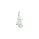 Seahorse pendant in 925 silver