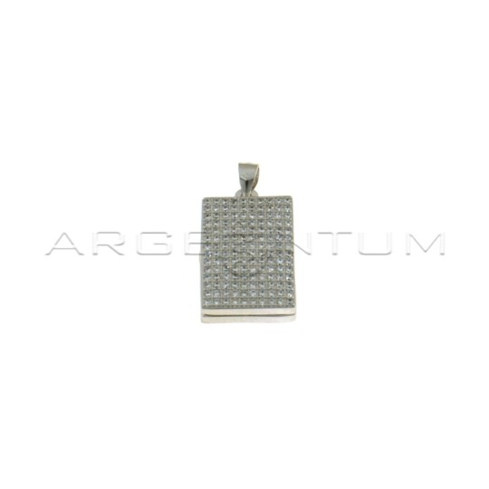 Charm Cuore E Scritta Family, in Argento Sterling E Placcato in Oro Charm Cuore E Scritta Family, in Argento Sterling E Placcato in Oro