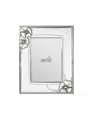 Atelier Rose line photo frame with white flowers decoration