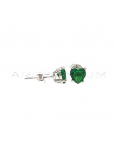White gold plated green...