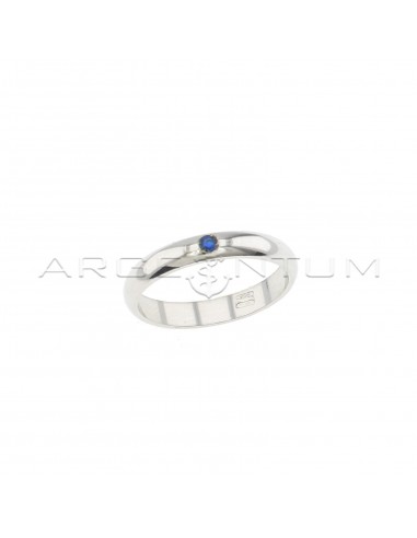Rounded 3.5 mm wedding ring with...