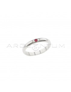 Rounded 3.5 mm wedding ring...