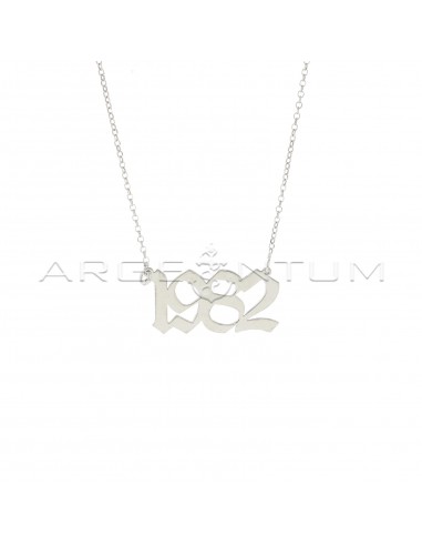 Diamond-coated rolo chain necklace...