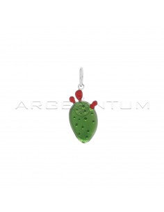 Green and red enamel...