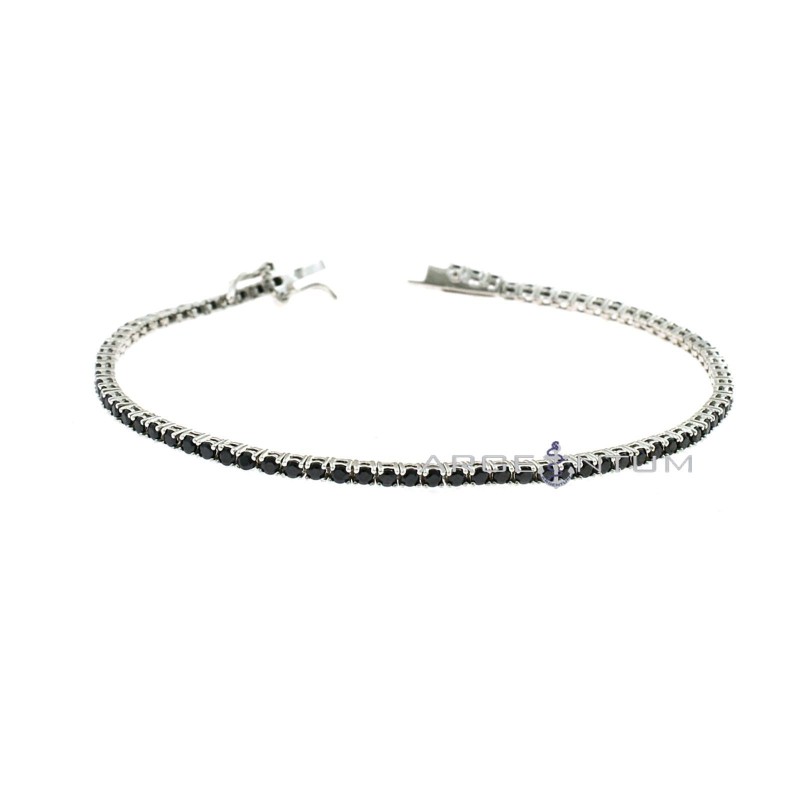 Bracciale Tennis Con Diamanti, Oro Bianco 14K/18K, Bracciale Tennis Da 3,5 Carati, Bracciale Con Diamanti, Bracciale Tennis Classico, Diamanti Naturali - Italia - Foto 14