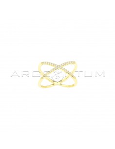 Yellow gold plated white...