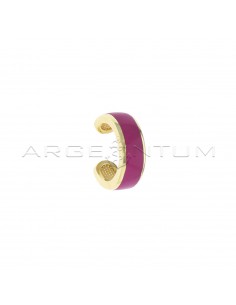 Yellow gold plated purple...