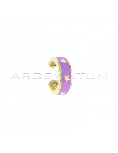 Earcuff band circle with stars on a...