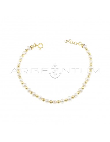 Anklet with freshwater cultured...