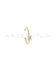 Micro-sphere ear cuff with...