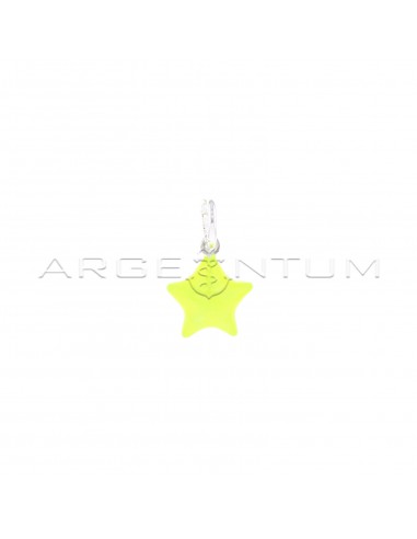 Star pendant coupled with fluorescent...