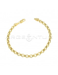 Yellow gold plated rolo...