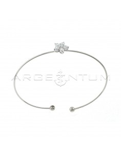 Rigid wire bracelet with...
