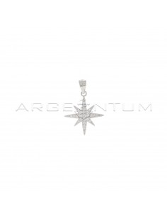 Wind rose pendant with...