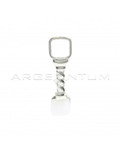 Keychain with rounded...