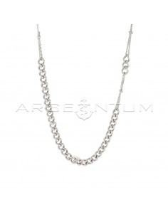 Double curb link necklace...