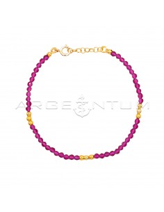 Fuchsia crystal bracelet...