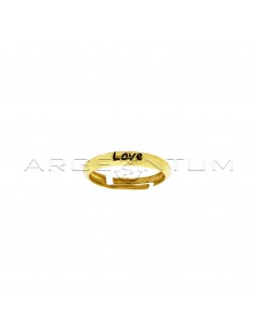 Adjustable ring with...