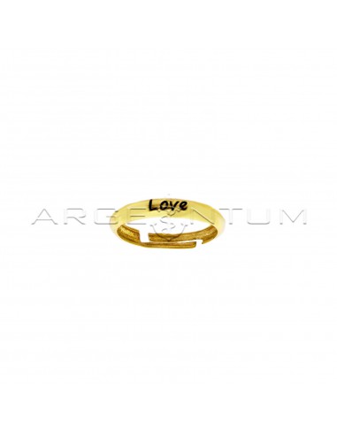 Adjustable ring with rounded band...