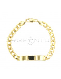 Curb mesh bracelet with...