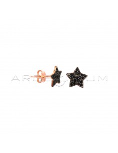 Star lobe earrings with...