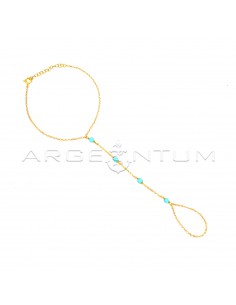 Hand-kissed bracelet with...