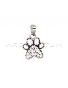 Pierced paw pendant and...