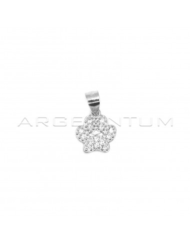 White gold plated paw paw pendant...