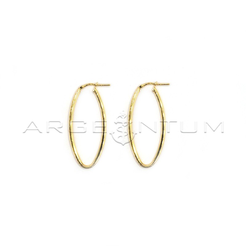 Orecchini Anallergici Donna LOLIAS Set 3 Orecchini Cerchio In Argento 925 Anallergici - Donna E Ragazze - Oro Placcato 14K Orecchini Argento