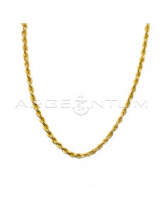 Rope link necklace mm 5.5...