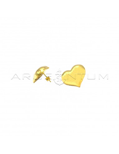 925 yellow gold plated boxed heart...
