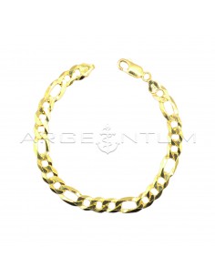 Yellow gold plated 3+1 mesh...