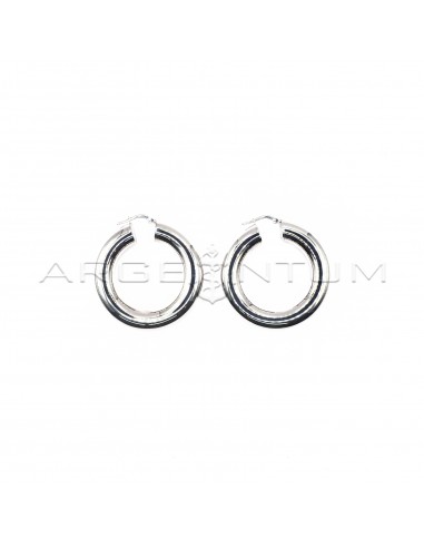20 mm 8 rod inner hoop earrings with...