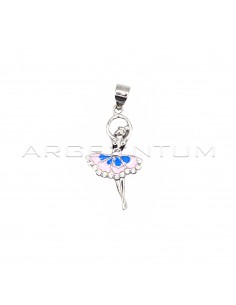 Ballerina pendant with pink...