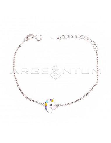 Forzatina link bracelet with central...