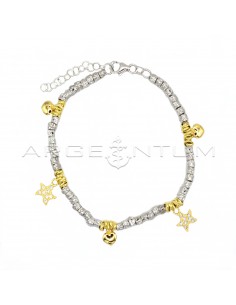 Bracelet with white gold...