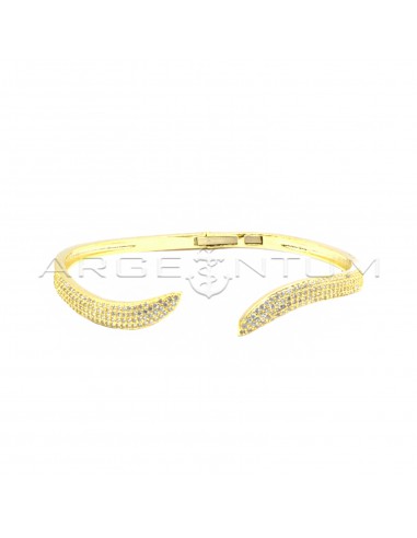 925 silver yellow gold plated white...