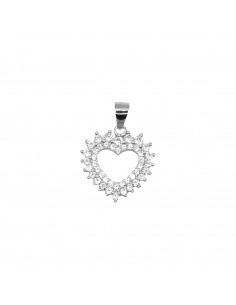 Heart shaped pendant with...