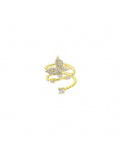 3-row dotted ring with...