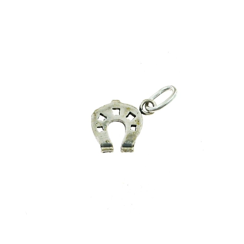 Ciondolo ferro di cavallo in argento microfuso 925
