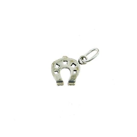 Horseshoe pendant in 925 silver casting