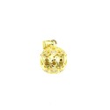 Ciondolo chiamangeli con cuori zirconati bianchi e cuori traforo bimbi placcato oro giallo in argento 925